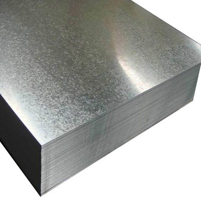 Fogli di taglio Dx51d Dx52d Dx53d Foli di lamiera di acciaio galvanizzato con Decoiling Servizio di lavorazione diretta