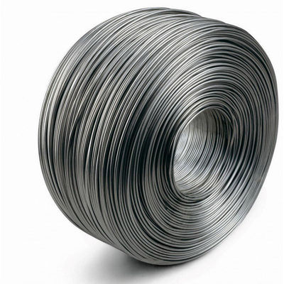 Servizio di decollaggio Filato di acciaio galvanizzato da 4,5 mm con tecnica elettro galvanizzata