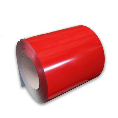 0.6mm PPGI Coil Color Coated Steel Coil con Tolleranza ± 1% Punching Processing Service e colori più popolari