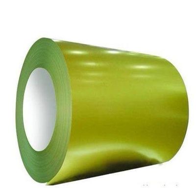 Coil di acciaio rivestito di colore pre-dipinto e più popolare per la produzione di fogli ondulati di larghezza 600-1250 mm