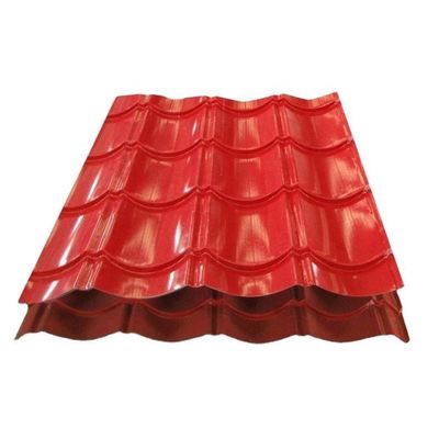 Servizio di saldatura compresi fogli di acciaio galvanizzato ondulato PPGI con certificazione ROHS
