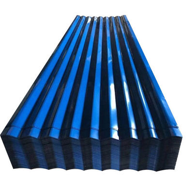 Test rigorosi Assicurazione di lamiere di acciaio galvanizzato ondulato da 3 mm con larghezza 600-1500 mm