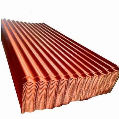 Certificato SNI Gi lamiera d'acciaio ondulato galvanizzato con copertura Z41-Z60 e certificato SNI