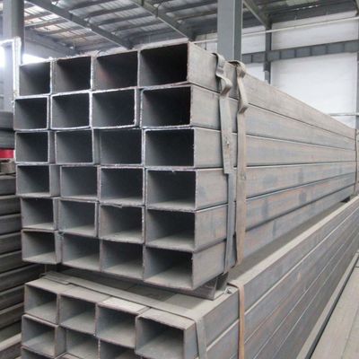 Tubo a parete spessa Q195 Q215 Q235 Q255 Q275 Tubo quadrato senza cuciture in acciaio al carbonio con tolleranza ± 1%
