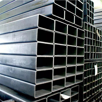 Tubo a parete spessa Q195 Q215 Q235 Q255 Q275 Tubo quadrato senza cuciture in acciaio al carbonio con tolleranza ± 1%