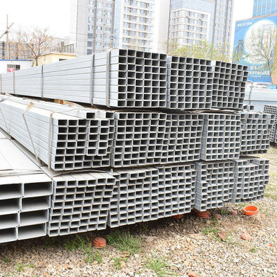 Superiore resistenza alla corrosione 0,12 mm-6 mm spessore tubo e tubo di acciaio galvanizzato quadrato a caldo con certificato ROHS