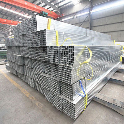 Superiore resistenza alla corrosione 0,12 mm-6 mm spessore tubo e tubo di acciaio galvanizzato quadrato a caldo con certificato ROHS