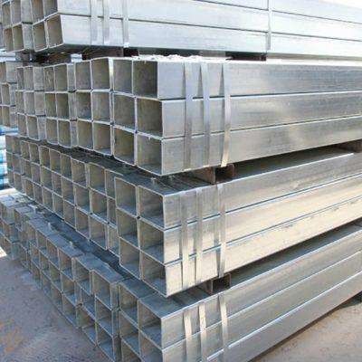 Superiore resistenza alla corrosione 0,12 mm-6 mm spessore tubo e tubo di acciaio galvanizzato quadrato a caldo con certificato ROHS