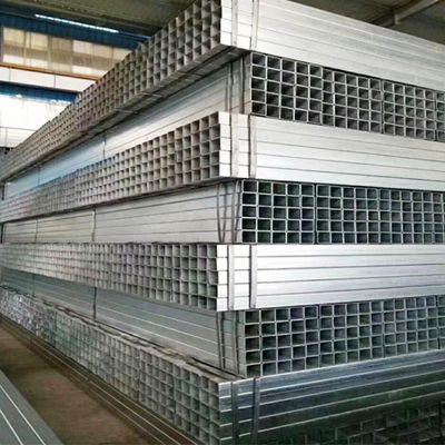 Superiore resistenza alla corrosione 0,12 mm-6 mm spessore tubo e tubo di acciaio galvanizzato quadrato a caldo con certificato ROHS