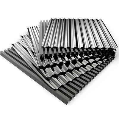 Piastra di tetto galvanizzata a spangola regolare per test e garanzia rigorosa 0.12-1.2mm*600-1250mm