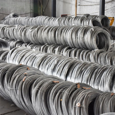 Assicurazione 8 mm di diametro filo d'acciaio galvanizzato con filo di legame a anello e tecnica elettro galvanizzata