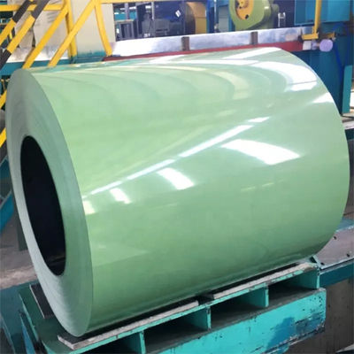 Coil di acciaio rivestito a colori PPGI con tolleranza di ± 1% e colore RAL basato sui campioni dei clienti