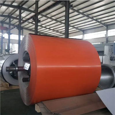0.6mm PPGI Coil Color Coated Steel Coil con Tolleranza ± 1% Punching Processing Service e colori più popolari