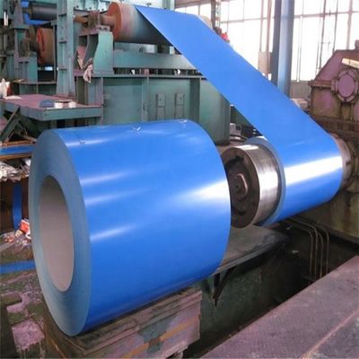 0.6mm PPGI Coil Color Coated Steel Coil con Tolleranza ± 1% Punching Processing Service e colori più popolari