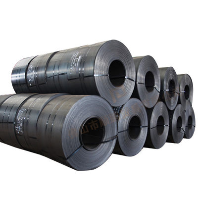 Tecnica di laminazione a caldo Q195 Q215 Q235 Q255 Q275 Q355 Ss400 Coils e fogli di acciaio al carbonio con larghezza richiesta