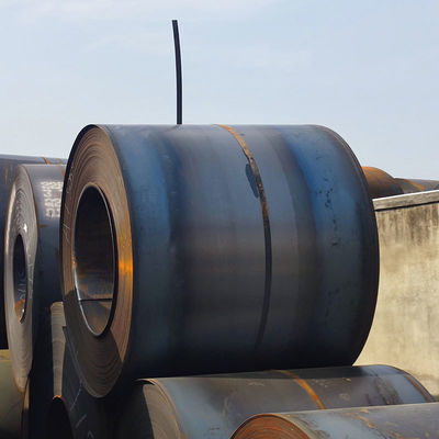 Q195 Q215 Q235 Q255 Q275 Q355 Ss400 ASTM A1011 St37 Bobina nera in acciaio al carbonio con requisiti di larghezza e dimensioni personalizzate
