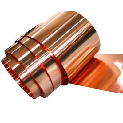 Produttori di punta che offrono larghezza personalizzata 1mm-2500mm Strisce di rame e bobina con 99% Cu Min