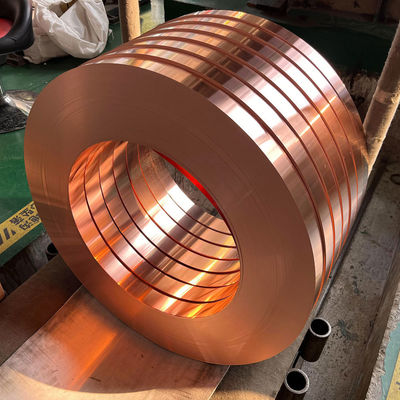 Spirale di rame di larghezza personalizzata per applicazioni industriali Larghezza 1 mm-2500 mm o in base ai requisiti
