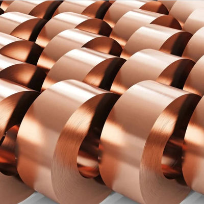 Spirale di rame di larghezza personalizzata per applicazioni industriali Larghezza 1 mm-2500 mm o in base ai requisiti