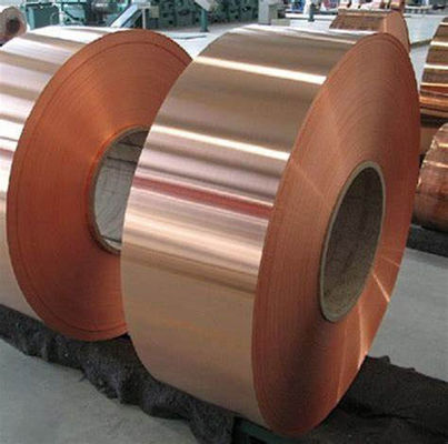 Spirale di rame di larghezza personalizzata per applicazioni industriali Larghezza 1 mm-2500 mm o in base ai requisiti