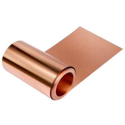 Materie prime bobina di rame rosso con larghezza 1 mm-2500 mm secondo le esigenze del cliente