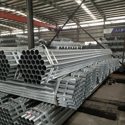 Test rigorosi di tubi di acciaio galvanizzati a base di laminato a freddo con garanzia tecnica laminata a freddo e leggermente oliato