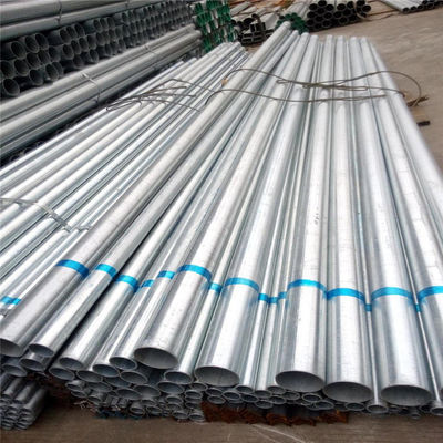 Test rigorosi di tubi di acciaio galvanizzati a base di laminato a freddo con garanzia tecnica laminata a freddo e leggermente oliato