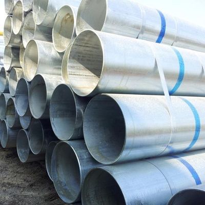 Tubo rotondo in acciaio galvanizzato con rigide prove e garanzie basate sulla tecnica laminata a freddo