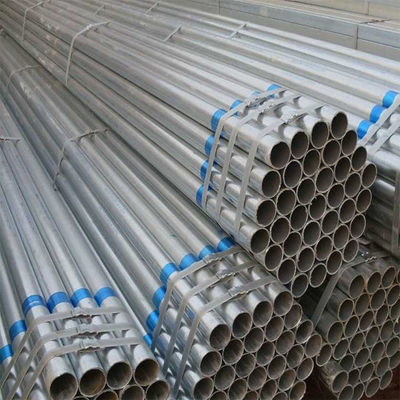 Test rigorosi di tubi in acciaio galvanizzato con servizio di lavorazione di piegatura e passaggio della pelle