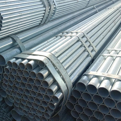 Tubo di acciaio galvanizzato 48 3 con test rigorosi e spangle regolare basato sulla tecnica laminata a freddo