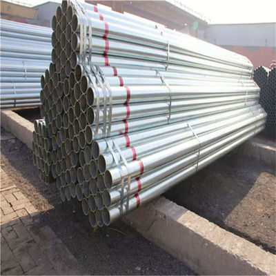 Tubo di acciaio galvanizzato 48 3 con test rigorosi e spangle regolare basato sulla tecnica laminata a freddo