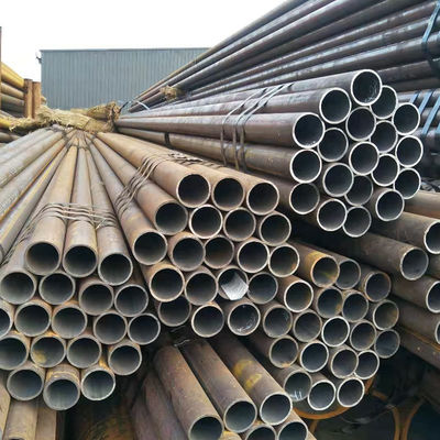 Servizio di piegatura non oliato Q195 Q215 Q235 SS400 S235 Tubo in acciaio al carbonio senza cuciture da 1,5 pollici con opzione oliata o non oliata