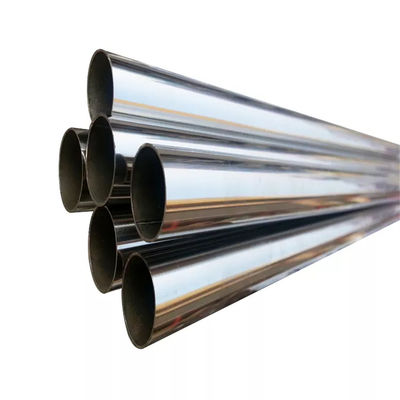 OEM Custom 201 304 304L 316 316L 410 430 50mm di diametro tubo in acciaio inossidabile in 2D Finish e senza cuciture-ERW tipo linea di saldatura