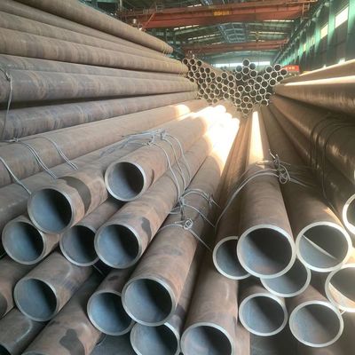 Servizio di lavorazione decollaggio OEM Custom Q195 Q215 Q235 SS400 S235 Tubo senza saldatura in acciaio al carbonio mite con laminato a freddo