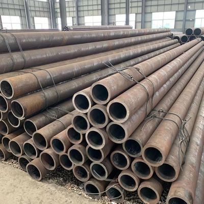 Prodotto non oliato OEM Custom Q195 Q215 Q235 SS400 S235 astm 4130 tubo senza saldatura in acciaio al carbonio con foratura Non oliato