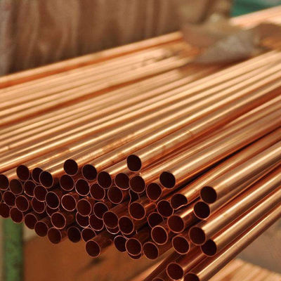 tubo di rame a doppia parete per l'industria della decorazione lunghezza 1-12 o personalizzato utilizzato in vari progetti di decorazione