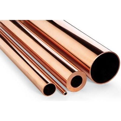 Materie prime tubo di rame di 6,35 mm con resistenza massima di 195 MPa e design non in lega