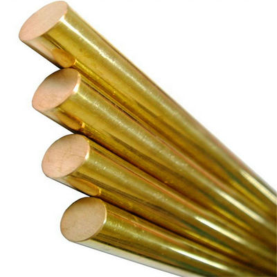 C17510 Berillium Copper Rod personalizzabile per l'industria della decorazione Lunghezza 1-6m