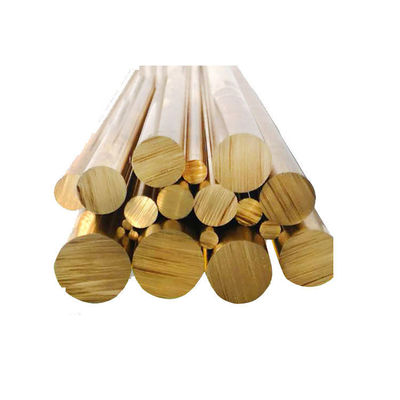 Lunghezza 1-6m o come servizio di piegatura per materie prime 2m C1100 Rame rotonda di rame Barre di ottone massello piatto rotondo