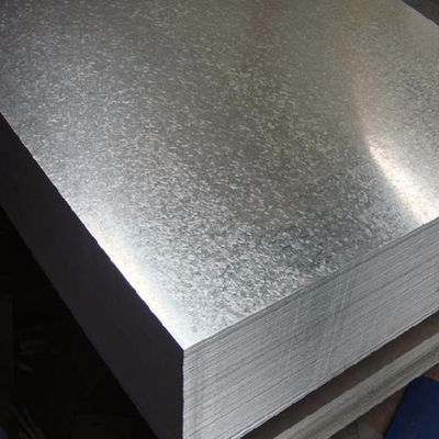 Dx51d Dx52d Dx53d Piastre galvanizzate di lamiera d'acciaio con tipo di spangolo regolare e servizio di lavorazione del decollaggio