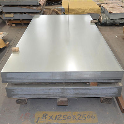Dx51d Dx52d Dx53d Piastre galvanizzate di lamiera d'acciaio con tipo di spangolo regolare e servizio di lavorazione del decollaggio