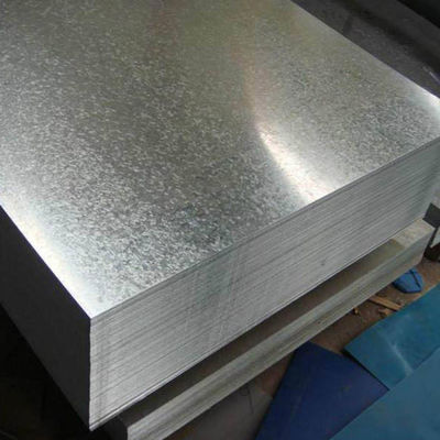 Dx51d Dx52d Dx53d Piastre galvanizzate di lamiera d'acciaio con tipo di spangolo regolare e servizio di lavorazione del decollaggio