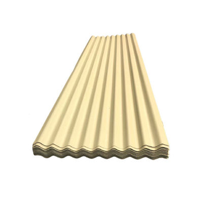 Fogli di copertura in acciaio ondulato di calibro 20 con rivestimento Z41-Z60 e grado dx51d
