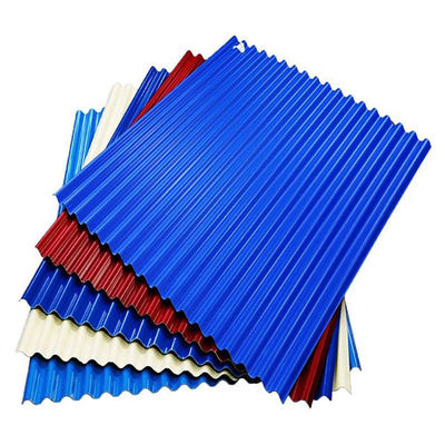 Servizio di punzonatura personalizzato Z41-Z60 lamiera di acciaio ondulato rivestita in vari colori