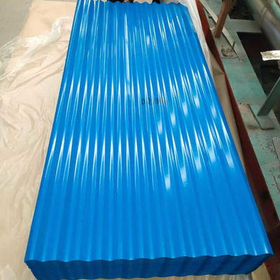 4x8 lamiera di copertura in acciaio ondulato galvanizzato con servizio di piegatura e tolleranza ± 1% realizzata per soddisfare i requisiti del cliente