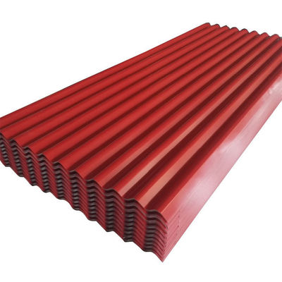 Materiale lamiera di acciaio ondulato da 0,36 mm per la fabbricazione di lamiere ondulate secondo lo standard ASTM