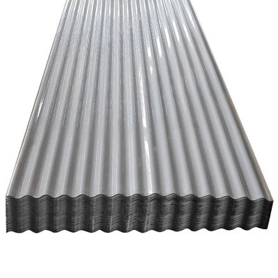 Piastra di copertura resistente alla corrosione Piastra di acciaio ondulato con certificato SASO e rivestimento Z41-Z60