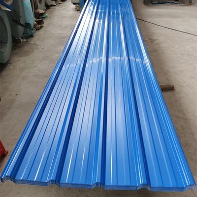 Personalizzazione di lamiere di acciaio ondulato galvanizzato PPGI PPGL con rivestimento Z41-Z60 e tolleranza ± 1%