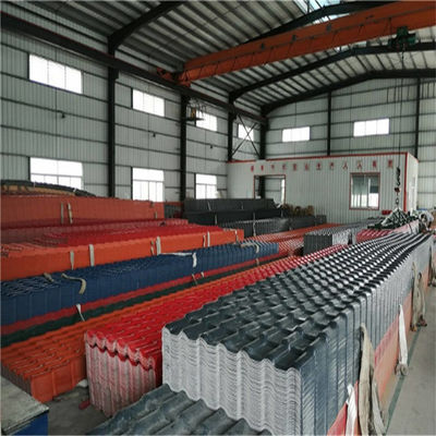 Personalizzazione di lamiere di acciaio ondulato galvanizzato PPGI PPGL con rivestimento Z41-Z60 e tolleranza ± 1%