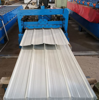 Larghezza rigorosamente testata 600-1500m Servizio di lavorazione di foratura Fogli di pavimento in acciaio ondulato galvanizzato